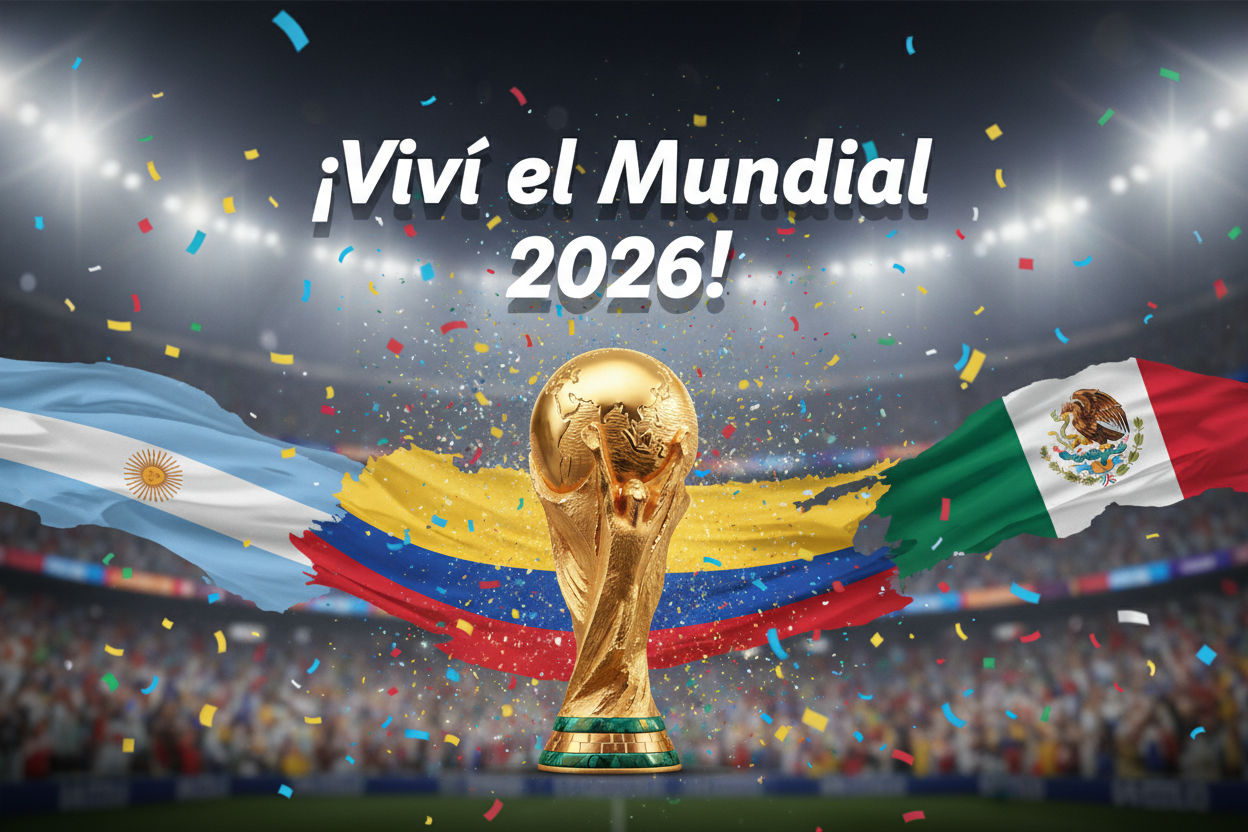 Banner Promocional ARG-COL-MEX